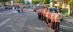Dewan Kerja Ranting Wonosari Bantu Kelancaran Salat Idul Fitri 1445 H